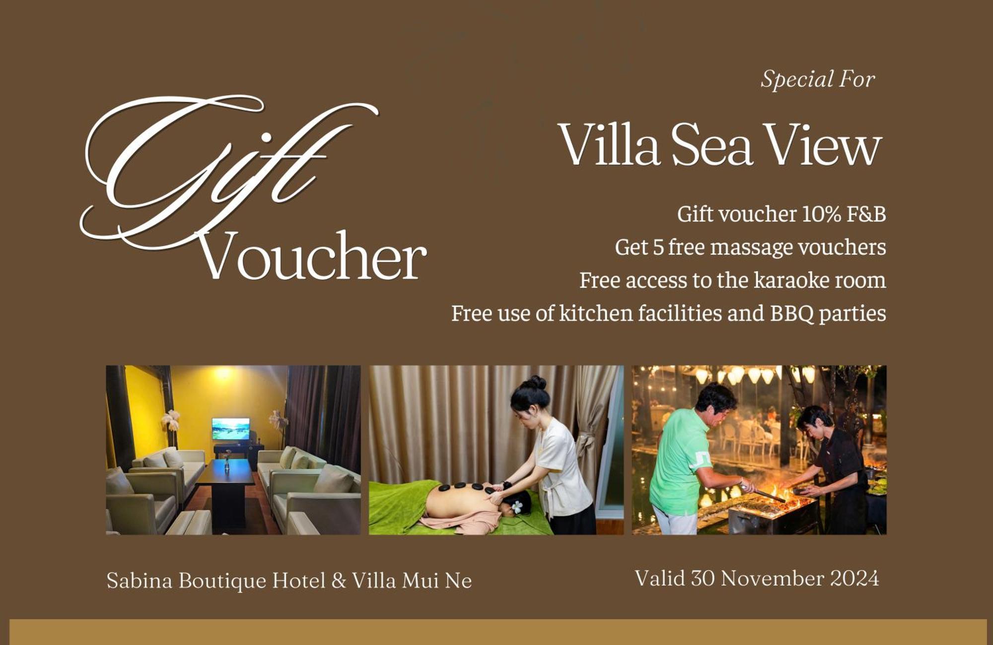 Sabina Boutique Hotel & Villa Mũi Né Exteriér fotografie